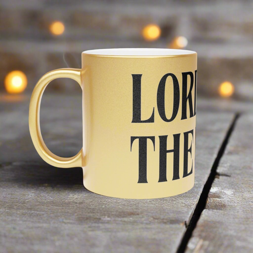 Lord Of The Rinks precious coffee mug - GoBoi Store - This gift season, don’t forget him—the one who deserves to be celebrated. Yourself, your son, your dad, the coach, the equipment manager, the bus driver, the team’s hardest worker, the game’s clutch player - the one who was there when it mattered, doing what needed to be done. 🏆 Let’s face it—The best deserve the gold standard. ✨ One size: 11oz (0.33 l). Handwash.