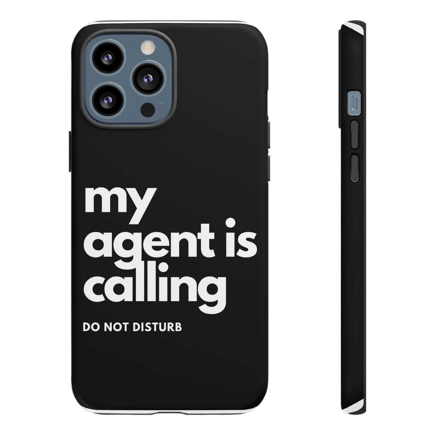 Agent Calling phone case - GoBoi Store - When your agent's calling, it's game time – and distractions are the last thing you need. Our stylish phone cases ensure you stay in the zone, keeping your focus sharp and your style on point. Because when opportunity knocks, you want to be ready to answer, without any interruptions.