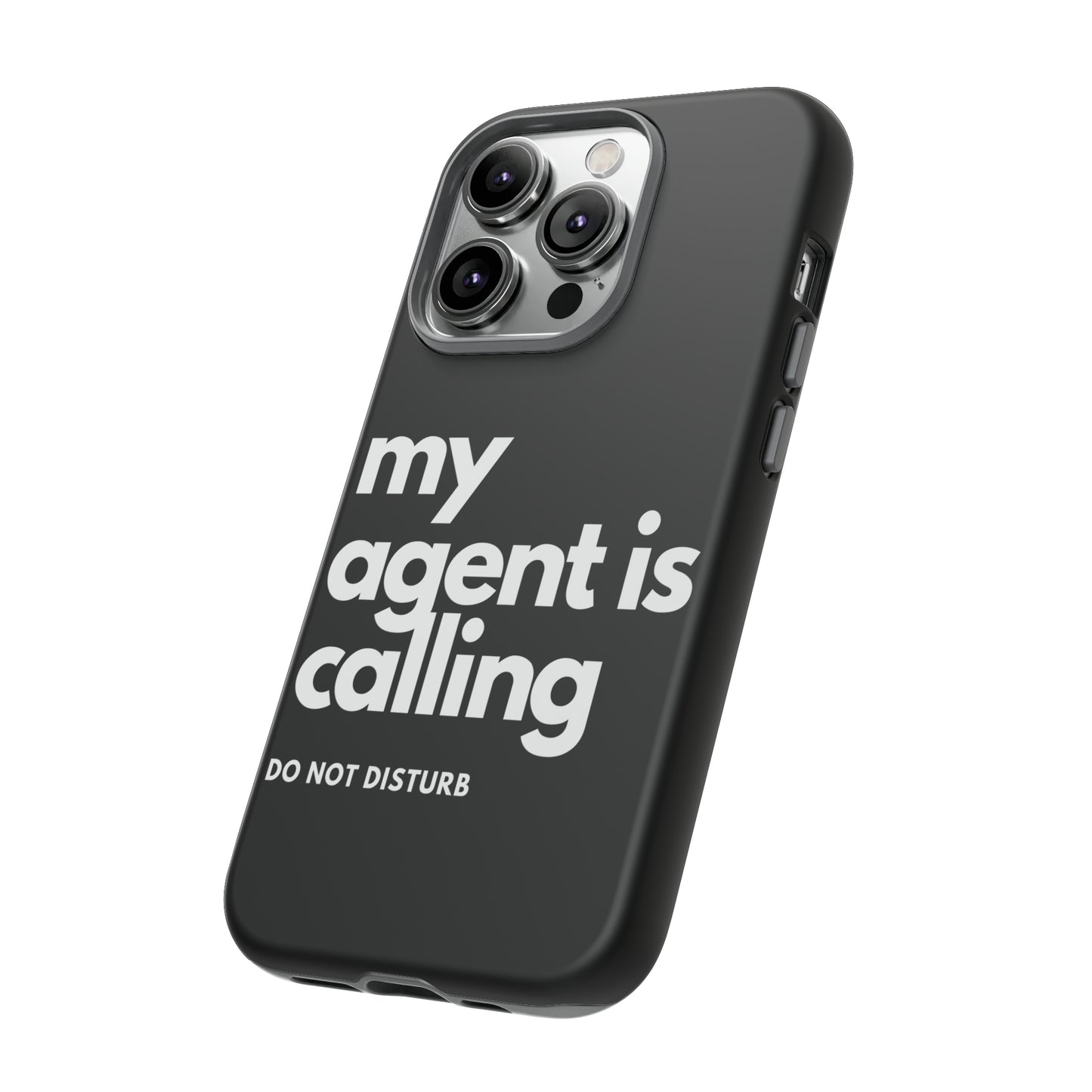 Agent Calling phone case - GoBoi Store - When your agent's calling, it's game time – and distractions are the last thing you need. Our stylish phone cases ensure you stay in the zone, keeping your focus sharp and your style on point. Because when opportunity knocks, you want to be ready to answer, without any interruptions.