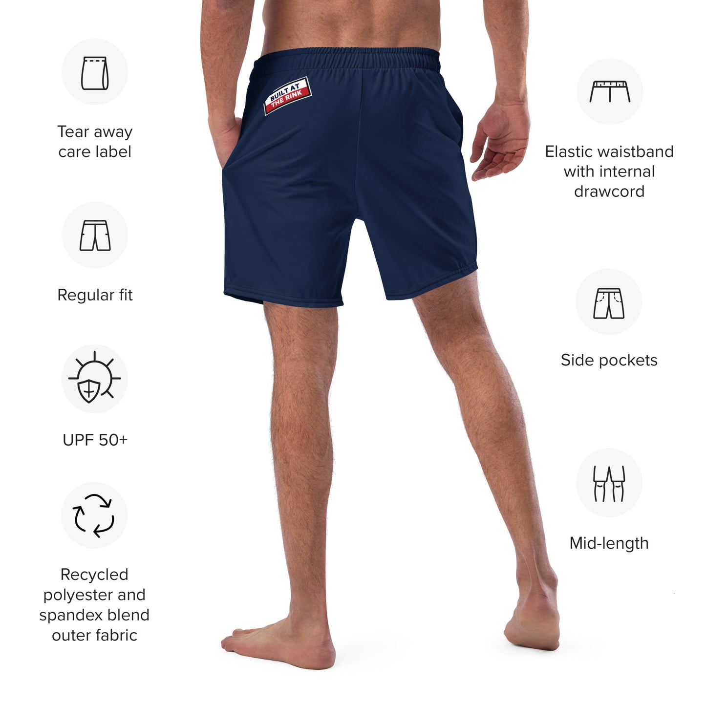 Built At The Rink men's swim trunks - - GoBoi Store