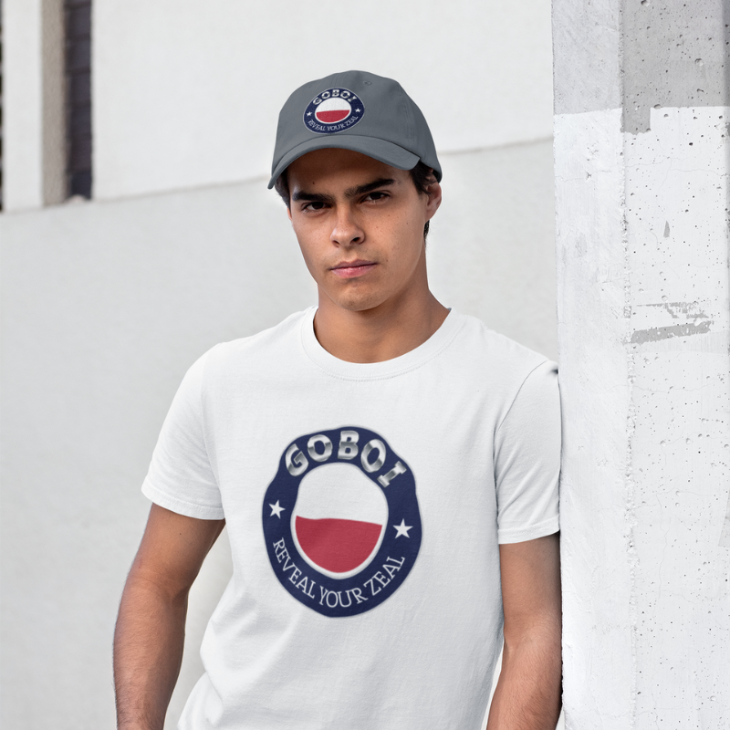 GoBoi Logo cap - GoBoi Store - From innovative designs to sporty sophistication, our logo products are the perfect choice for those who appreciate the finer things in life. Materials: 100% bio-washed chino twill cotton (hat), 100% PU leather (patch) Unstructured, six-panel, low-profile Pre-curved bill Hand-wash only