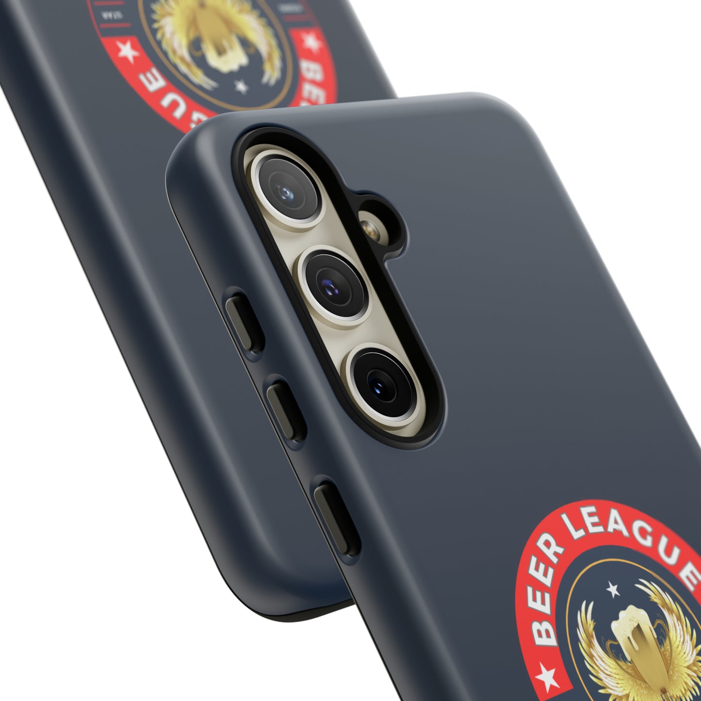 Beer League phone case - GoBoi Store - Missed the NHL draft? Welcome to the beer league future prospects club. Our phone cases might not get you to the big leagues, but they'll definitely make you look like a winner, even if you're just playing for the love of the game.Materials: 100% polycarbonate (shell), 100% TPU (lining) Dual layer case for extra durability and protection Supports wireless charging (not including MagSafe) Stylish matte finish Clear, open ports for connectivity