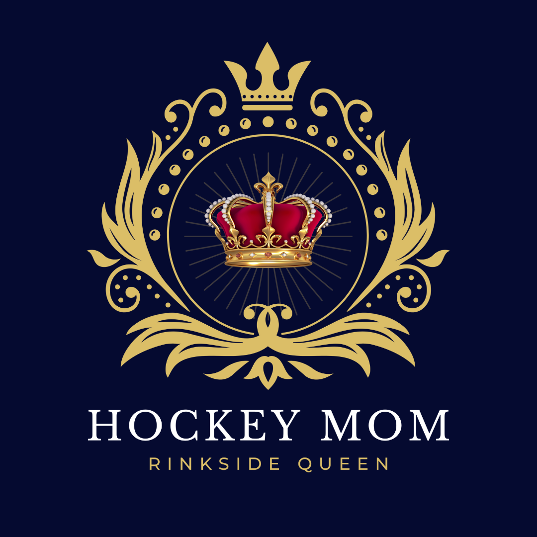Rinkside Queen sherpa fleece blanket - GoBoi Store - In our Rinkside Queen collection, you'll find more than just apparel – you'll find a reflection of your own noble spirit. Each piece is crafted with care and reverence, a symbol of the passion and dedication that define us as hockey moms.