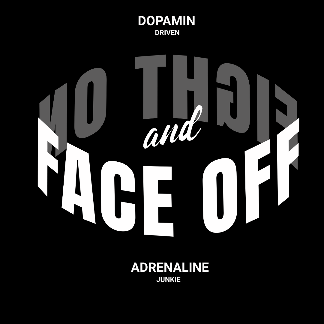 Face Off Sweatshirt - GoBoi Store - A sturdy and warm sweatshirt bound to keep you warm in the colder months. A pre-shrunk, classic fit sweater that’s made with air-jet spun yarn for a soft feel.