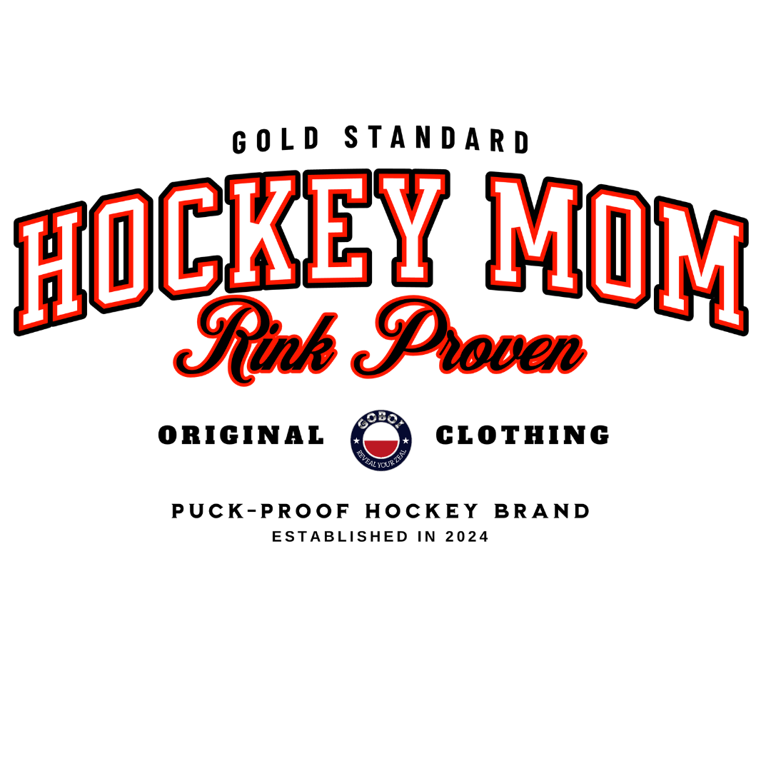 Rink Proven Hockey Mom tee - GoBoi Store - For the moms who’ve seen it all—early mornings, rink-side cheers, and endless gear hauls. This classic varsity-style tee shows you’re not just any hockey mom; you’re rink proven. Wear it with pride Everyone needs the perfect t-shirt to complement an everyday, laid-back look. The ideal top for so many occasions, this lightweight cotton tee will keep you comfy and looking smart.