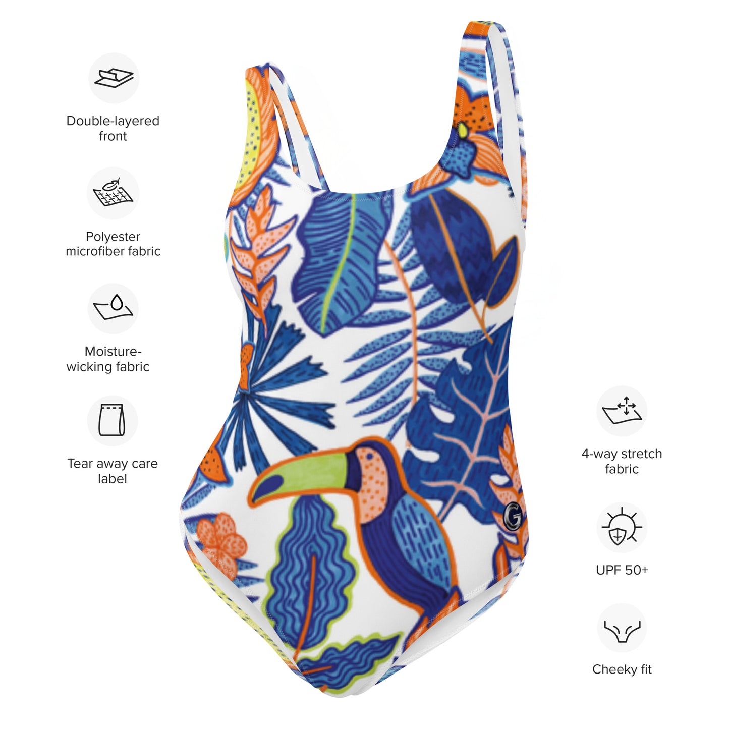 Paradise swimsuit - GoBoi Store -  Designed for those who dare to be bold, this swimsuit boasts a juicy, delicious design that's as irresistible as a tropical cocktail. With its cheeky fit and vibrant style, it's the ultimate expression of confidence and allure. So slip into paradise and let your inner goddess shine - every moment feels like a blissful escape.