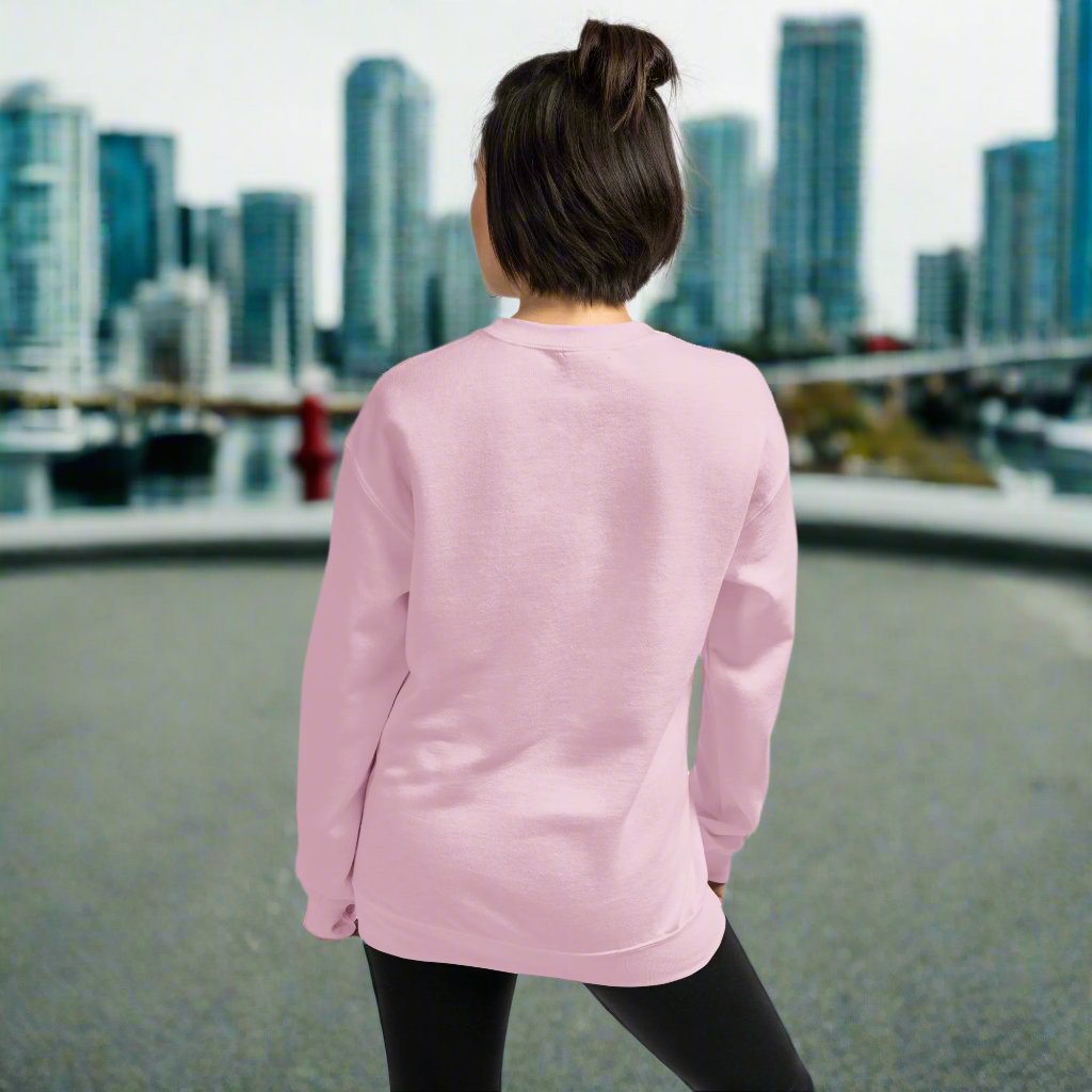 Rink Proven Hockey Mom Sweatshirt - GoBoi Store - For the moms who’ve seen it all—early mornings, rink-side cheers, and endless gear hauls. This classic varsity-style sweater shows you’re not just any hockey mom; you’re rink proven. Wear it with pride!A sturdy and warm sweatshirt bound to keep you warm in the colder months. A pre-shrunk, classic fit sweater that’s made with air-jet spun yarn for a soft feel.
