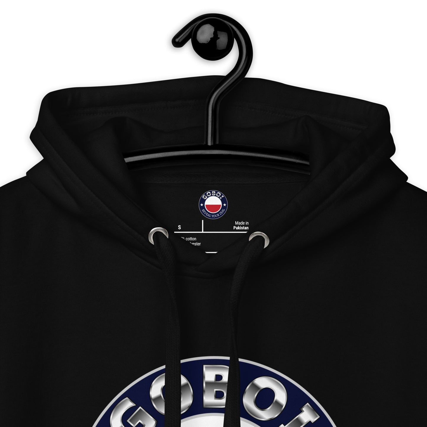GoBoi Logo hoodie - GoBoi Store - Step into the world of timeless elegance and pure athletic spirit with our GoBoi collection. Crafted with precision and designed for champions, each piece exudes quality, sophistication, and a passion for the game. This hoodie is made with a thick blend of cotton and polyester, it feels plush, soft and warm, a perfect choice for any cold day.