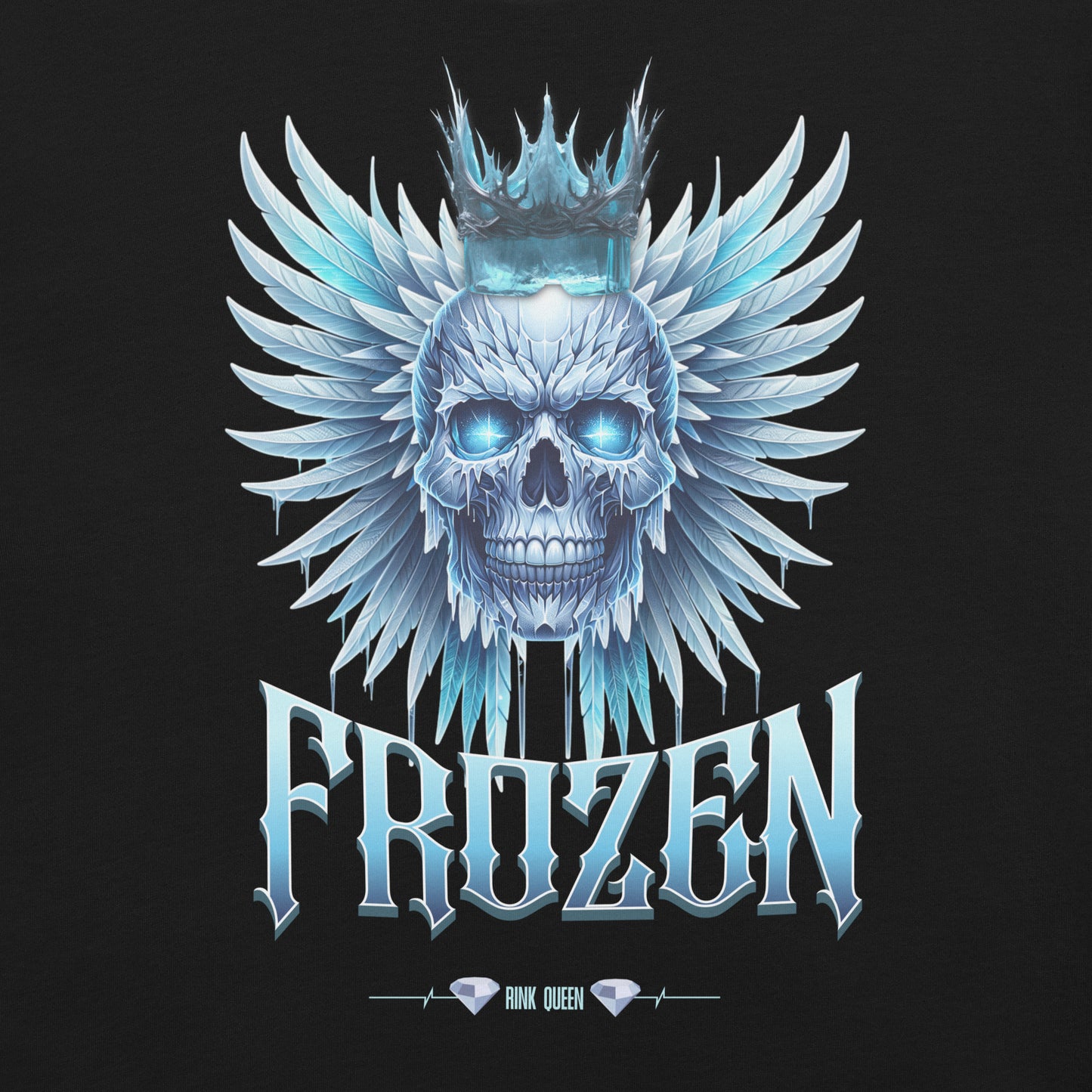 Frozen Rink Queen t-shirt - GoBoi Store - T-shirts are a dime a dozen, but this one stands out from the pack. Not your average rink mom tee. Plus: It’s super soft, breathable, and has just the right amount of stretch. Need we say more?