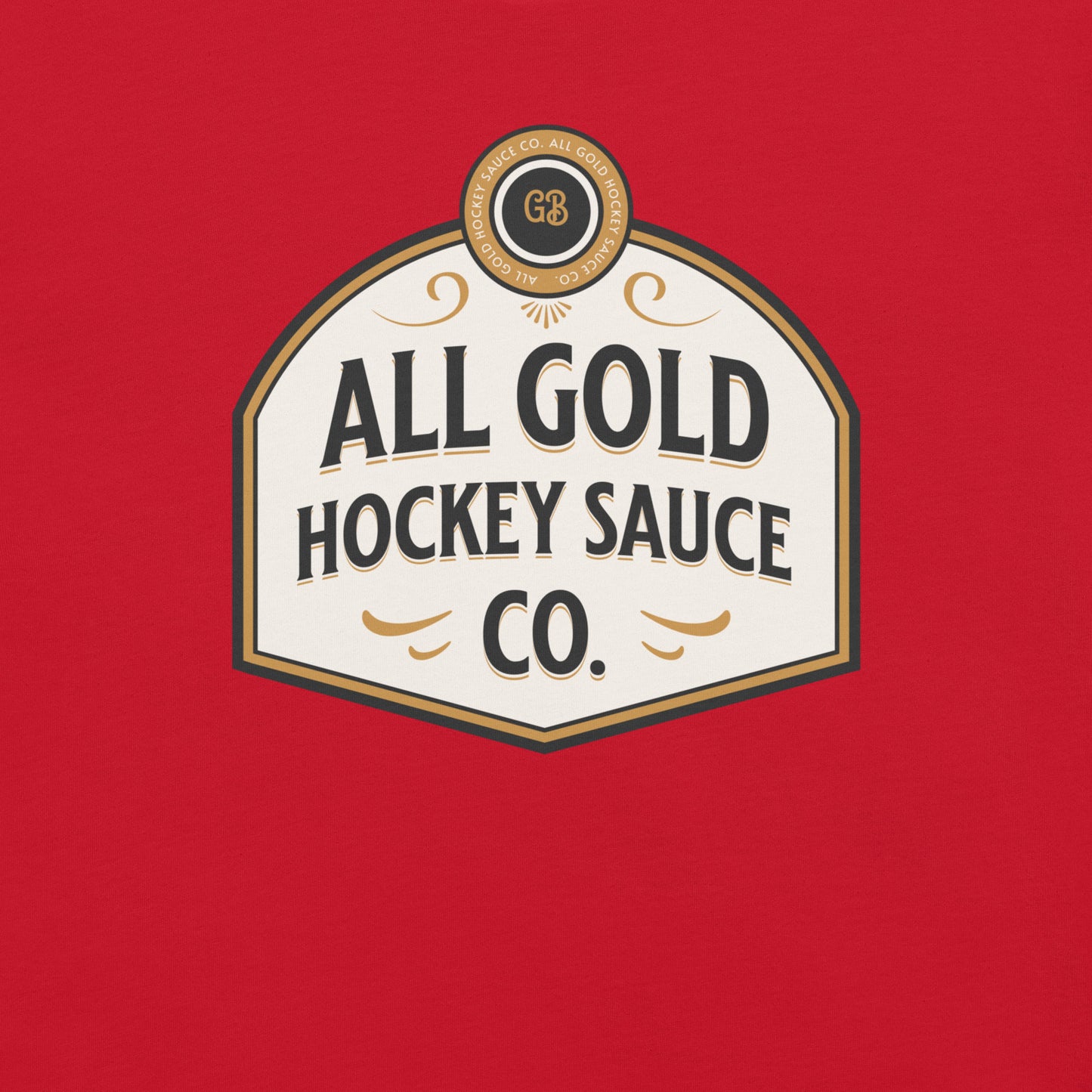 Hockey Sauce tee - GoBoi Store - Get ready to spice up game day! A hockey tee bursting with colorful and delicious flair. A little flavor makes every hockey moment better! We’re gonna make you an offer you can’t refuse: the best 100% cotton tee you’ve ever tried. Pre-shrunk fabric? Check. Side-seamed construction? Check. Best fit ever? Double check.