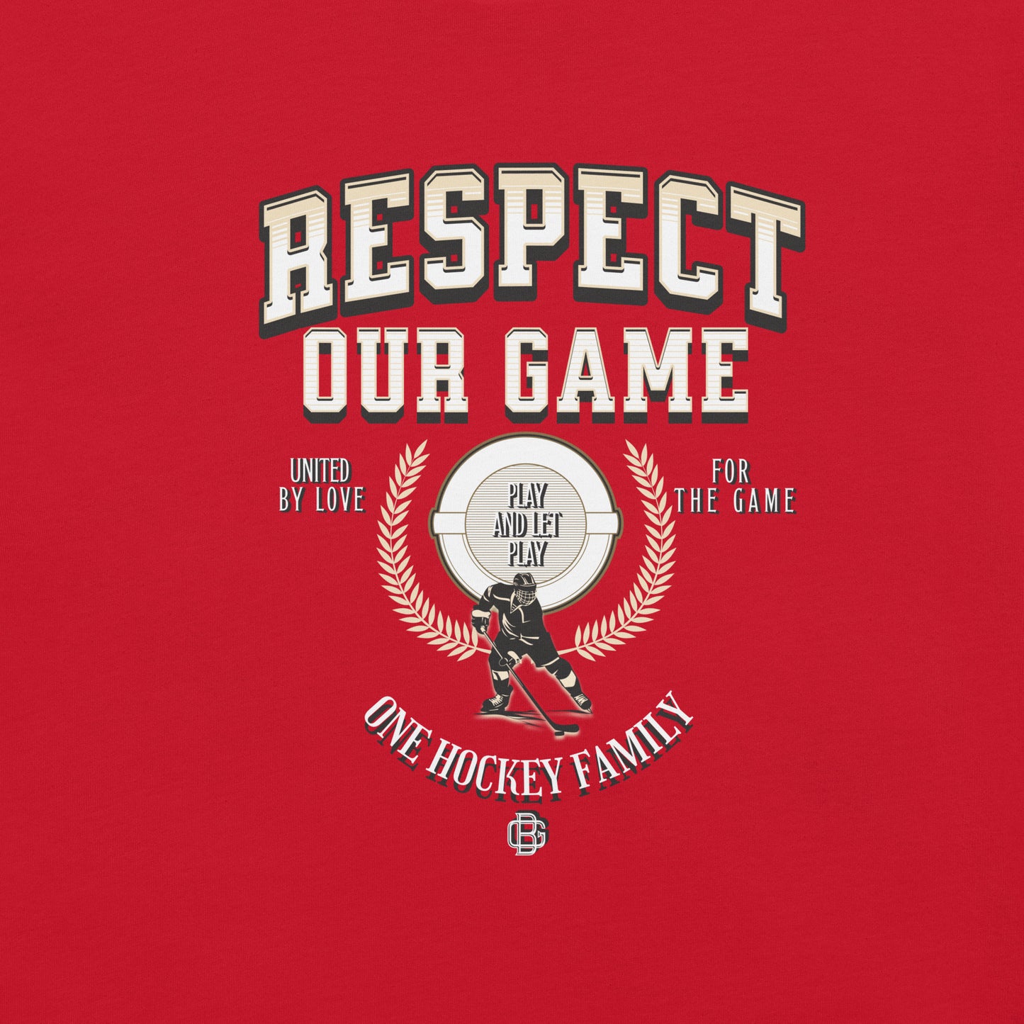 Respect Our Game tee - GoBoi Store - Show your love for the sport with this powerful statement tee! It’s a reminder to respect the game and all who play it, even when the competition gets fierce. This t-shirt is everything you've dreamed of and more. It feels soft and lightweight, with the right amount of stretch. It's comfortable and flattering for all.