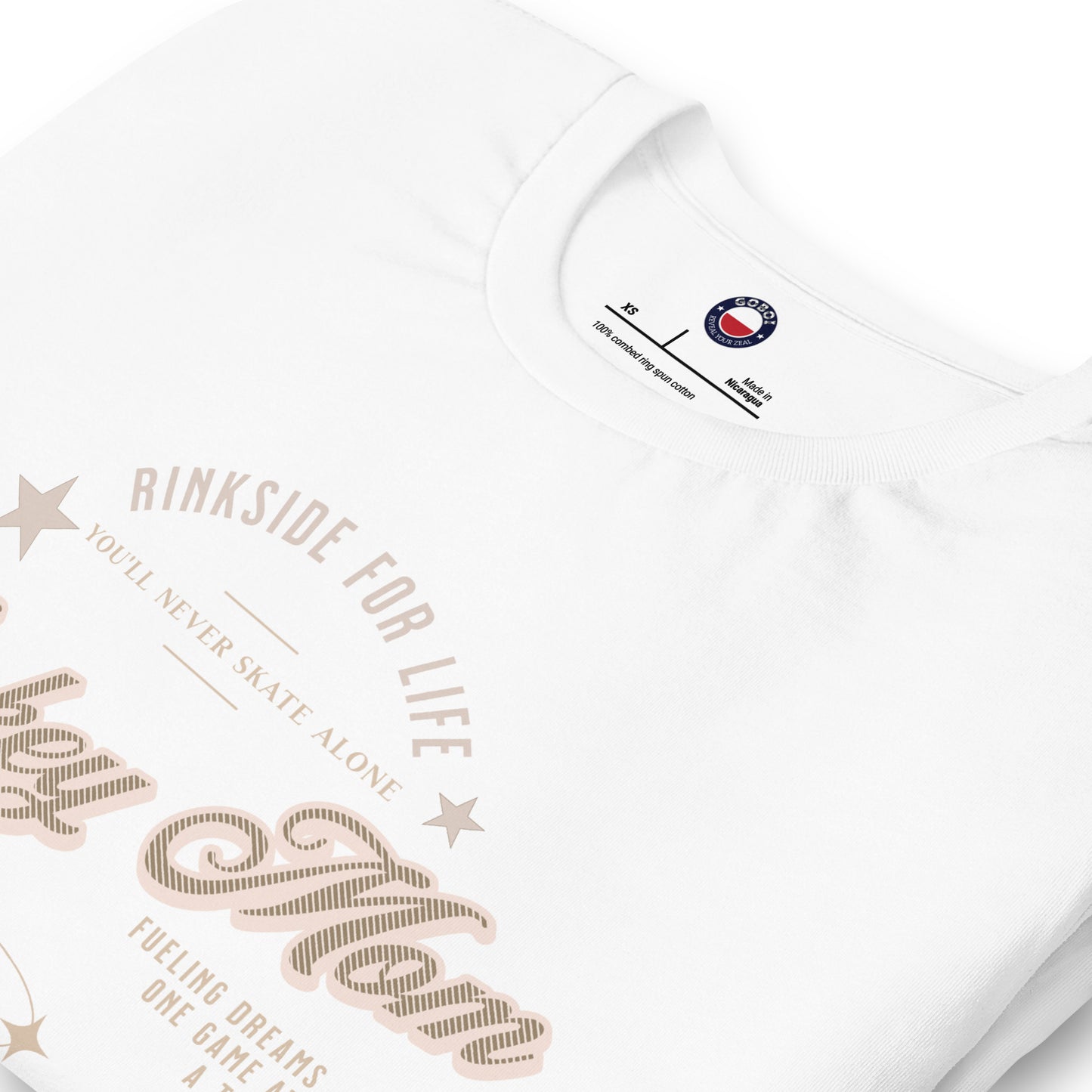 Hockey Mom tee - GoBoi Store - Classic, fresh, sporty tee captures the pride and dedication of a true hockey mom. A go-to piece that transitions effortlessly from classic office style under a blazer to a sportier or more rugged look. This t-shirt is everything you've dreamed of and more. It feels soft and lightweight, with the right amount of stretch. It's comfortable and flattering for all.