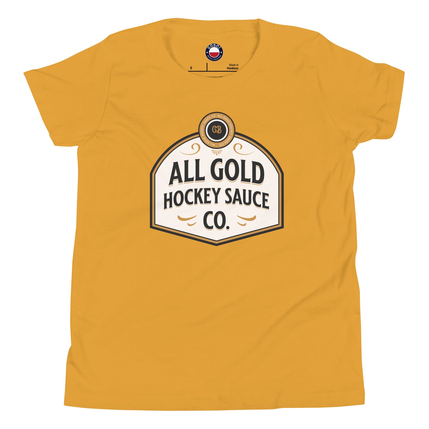 Hockey Sauce youth tee - GoBoi Store - This is the tee that you've been looking for, and it's bound to become a favorite in any youngster's wardrobe. It's light, soft, and comes with a unique design that stands out from the crowd wherever you go!