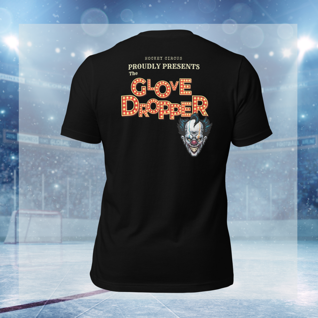 Glove Dropper back print tee