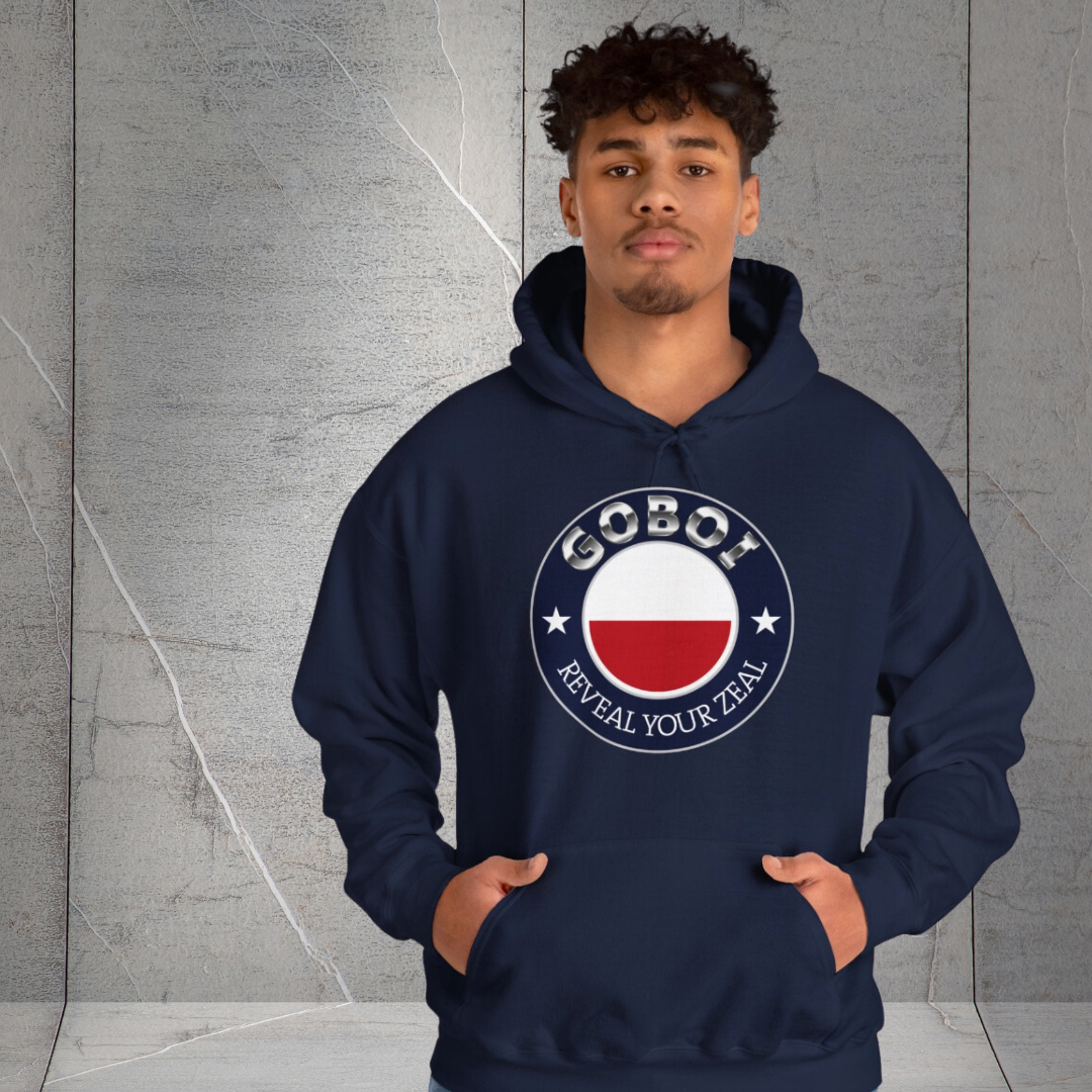 GoBoi Logo hoodie navy