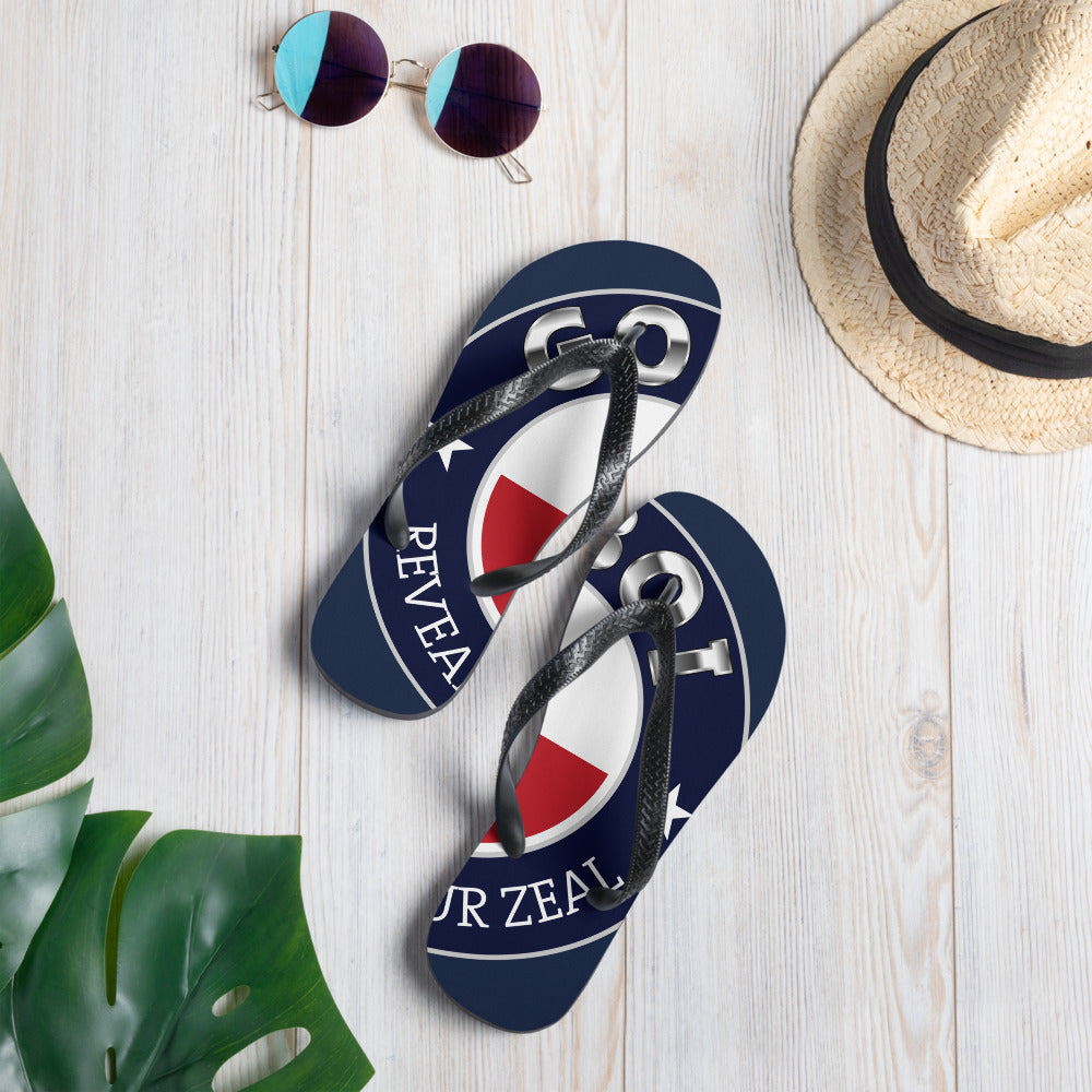 GoBoi logo flip flops 2