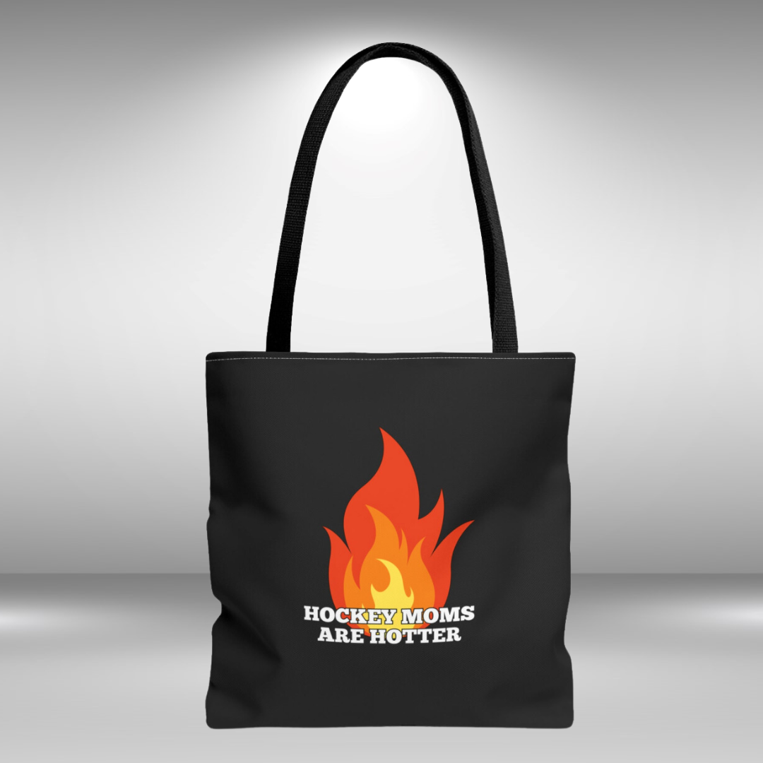 HockeyMomsAreHotterToteBag