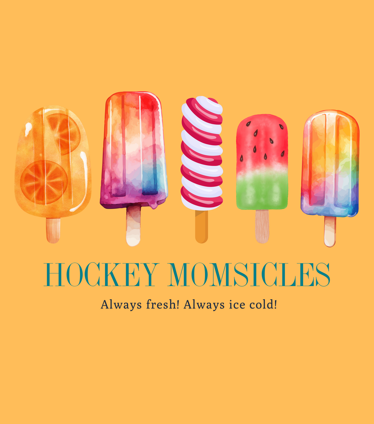 Hockey Momsicles tee