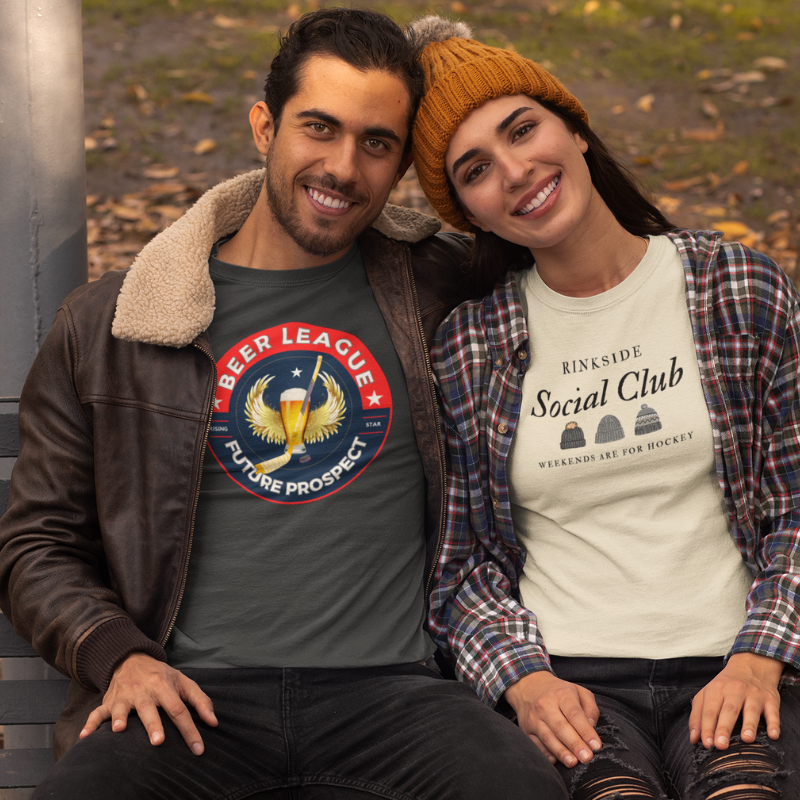 Hockey tee couple