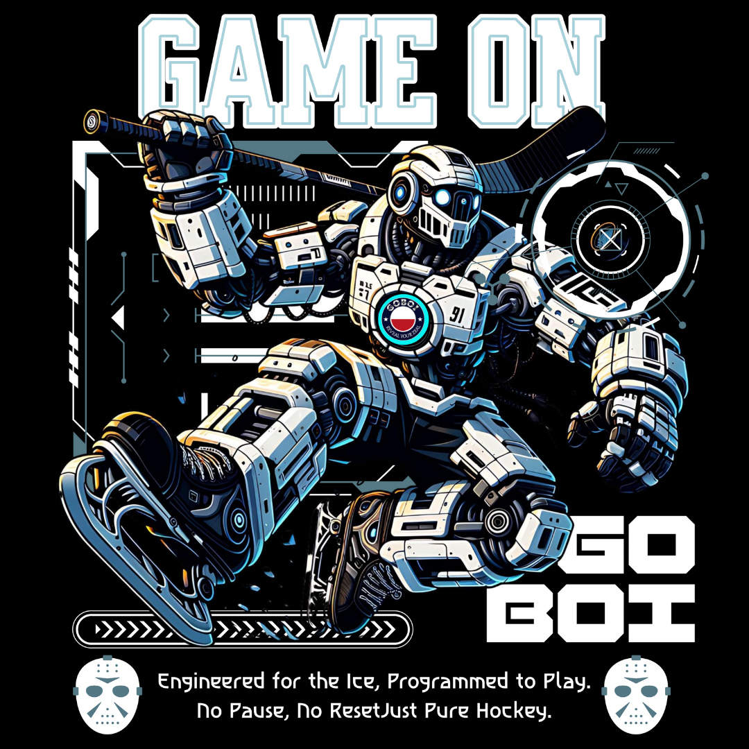 Hockey Robot toddler tee