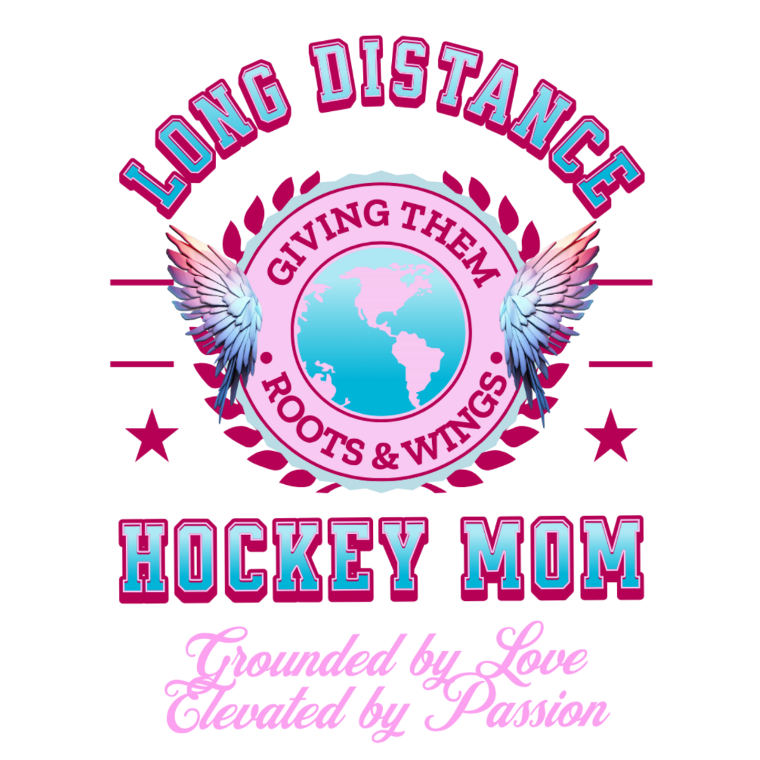 Long Distance Hockey Mom tee