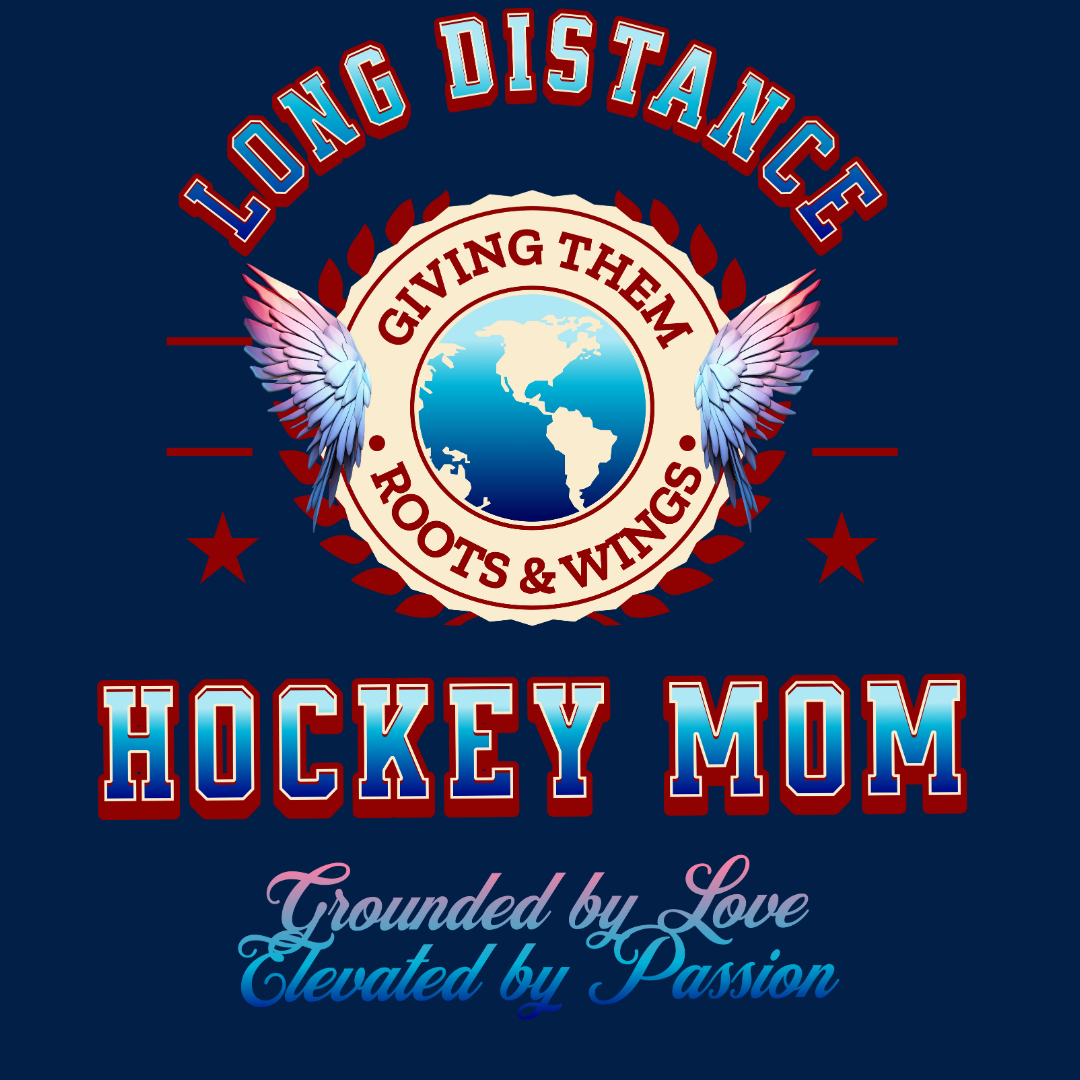 Long Distance Hockey Mom tee