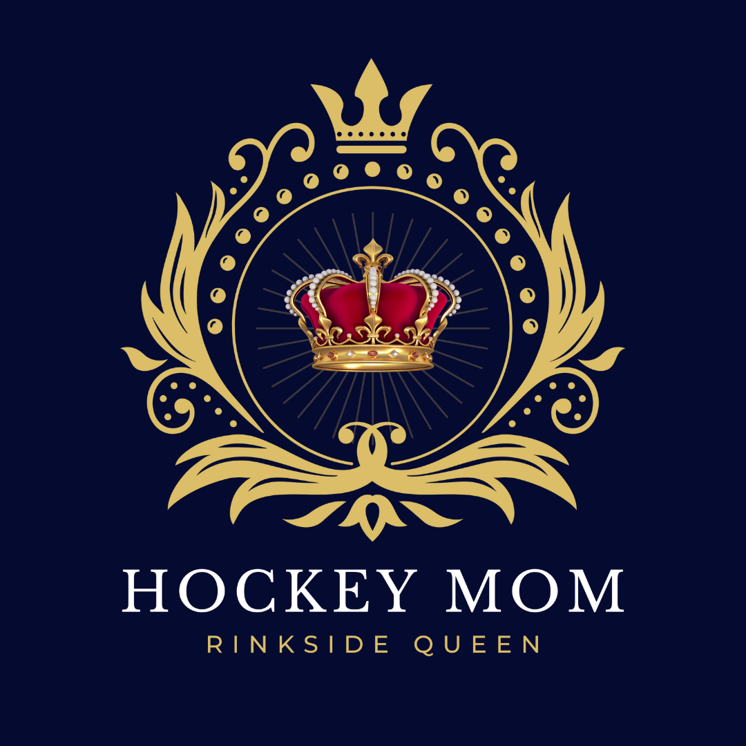 Rinkside Queen sherpa fleece blanket - GoBoi Store -  In our Rinkside Queen collection, you'll find more than just apparel – you'll find a reflection of your own noble spirit. Each piece is crafted with care and reverence, a symbol of the passion and dedication that define us as hockey moms.