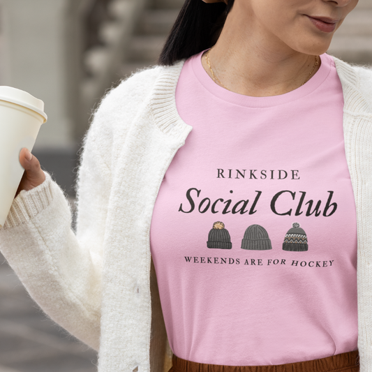 Social Club tee pink