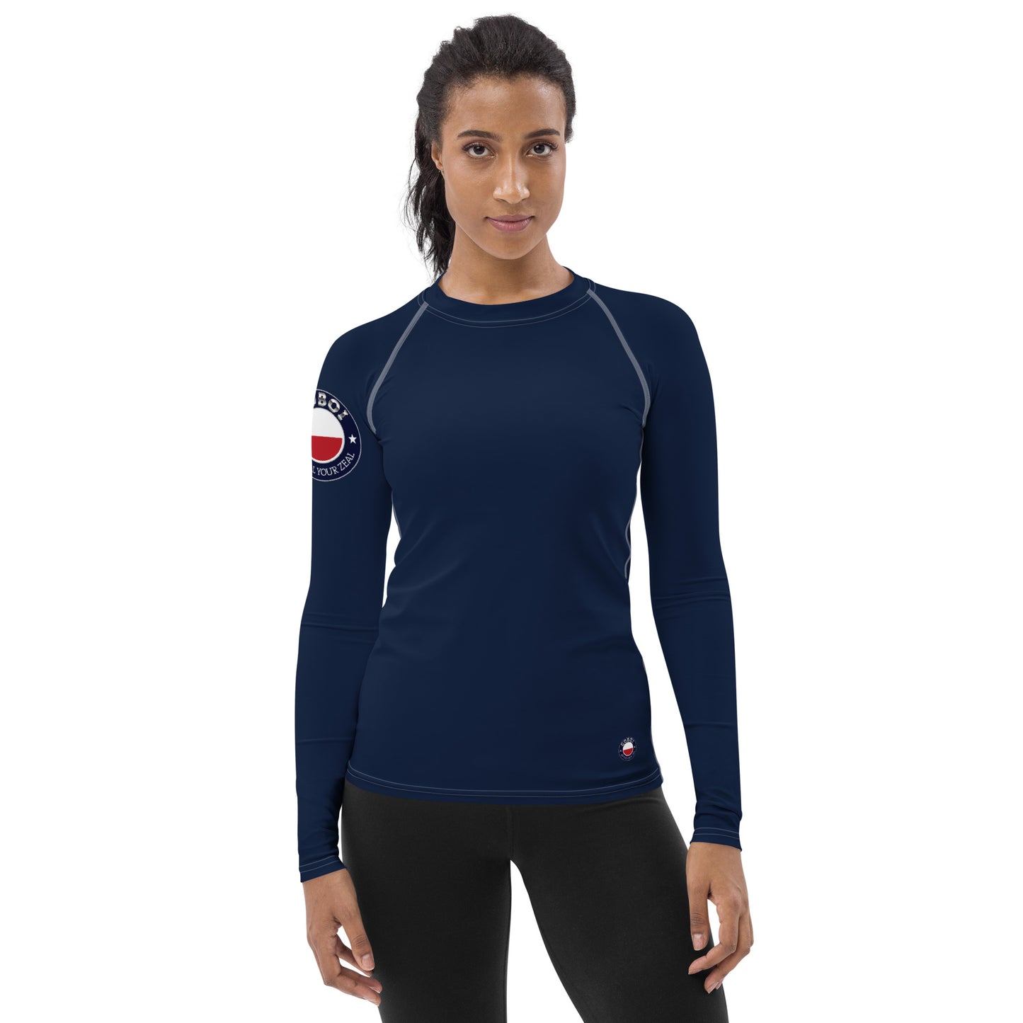 GoBoi Sleeve Logo women's rash guard