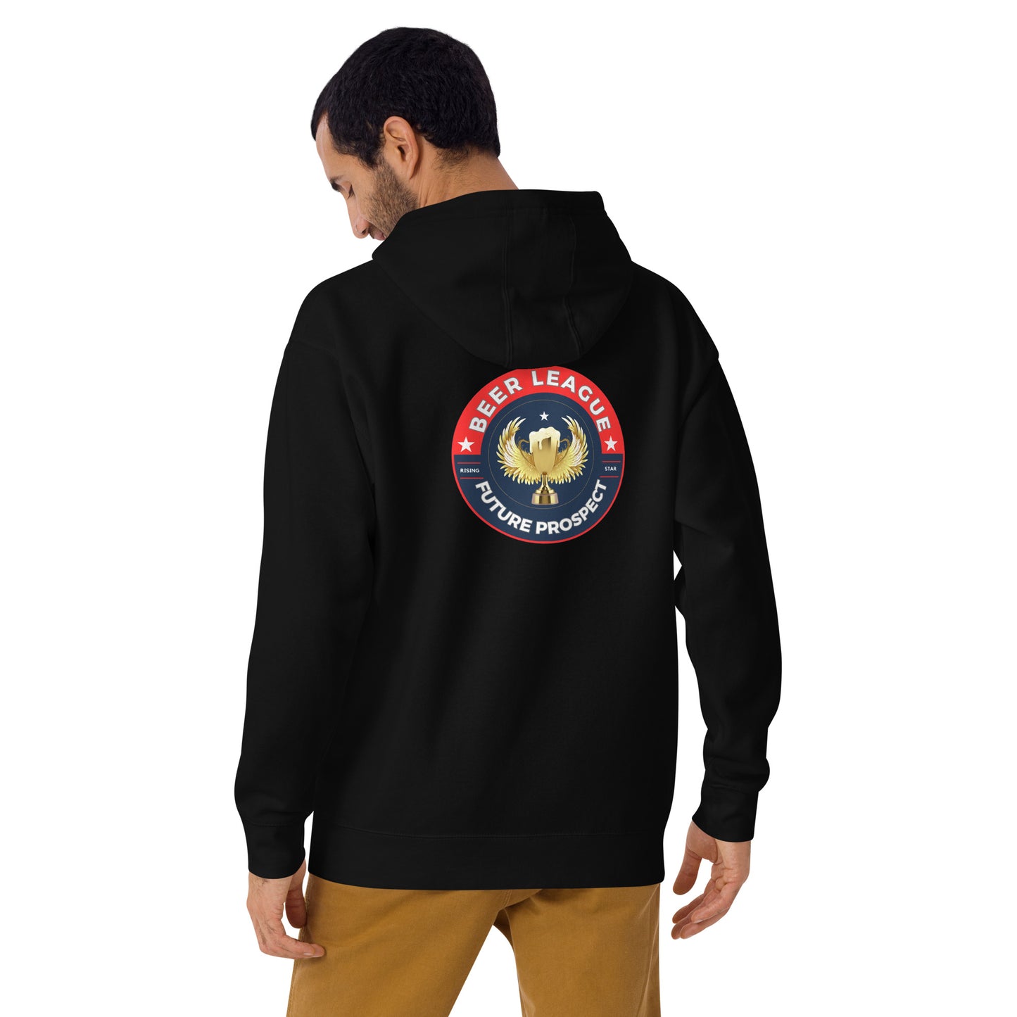 hockey hoodie black