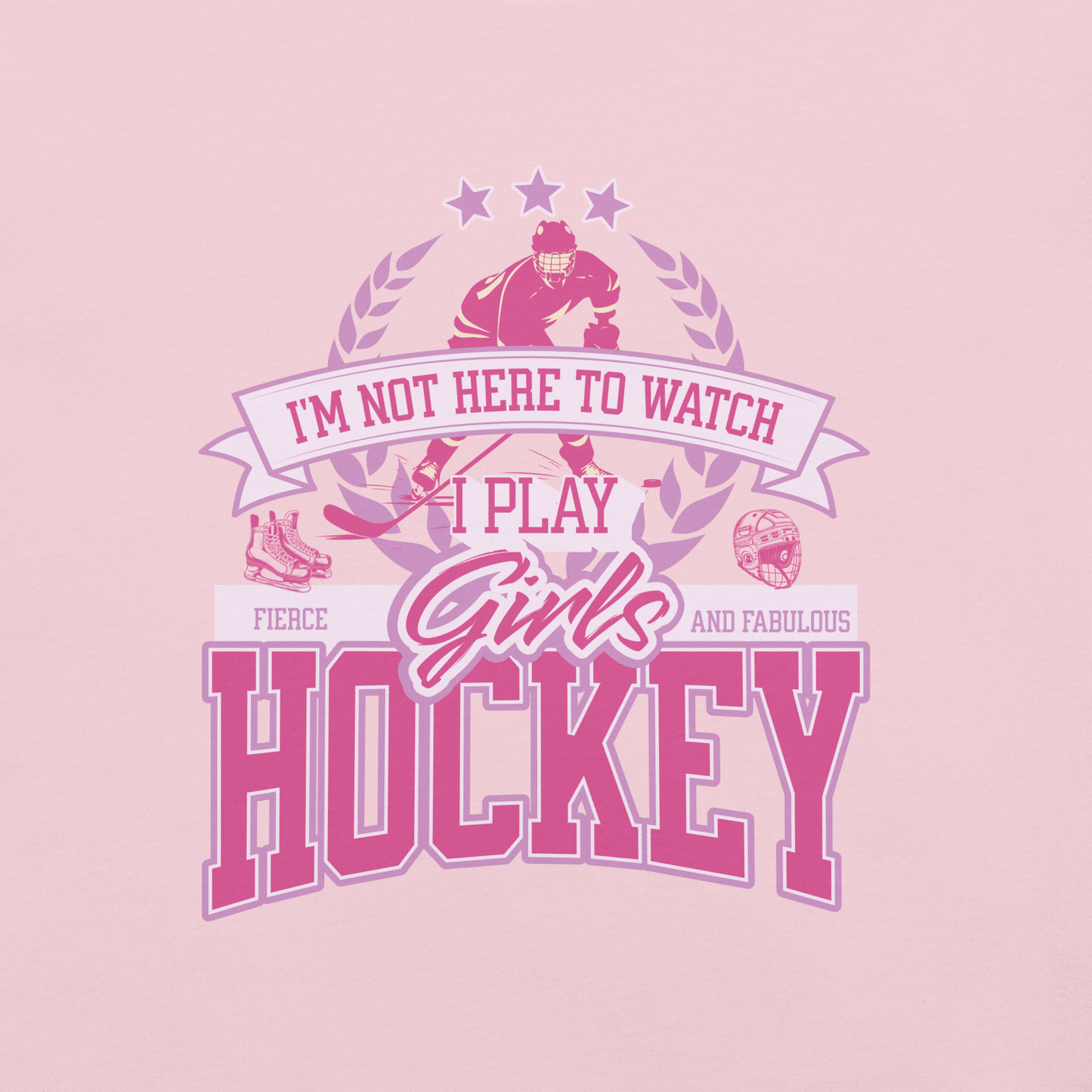 Girls Hockey tee